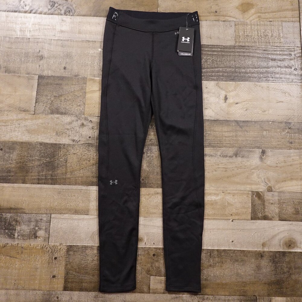 Under Armour ColdGear Base 3.0 Leggings Women's Small Black – NWT